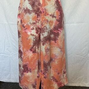 Logo Lounge Waffle Knit Cropped  Capri